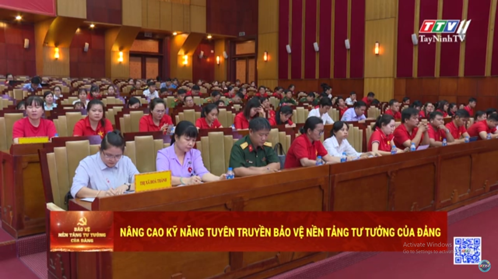 Tiếp tục nâng cao kỹ năng tuyên truyền bảo vệ nền tảng tư tưởng của Đảng | TayNinhTV